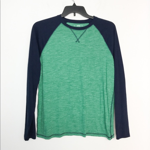 2 Urban Pipeline L Baseball Jersey Shirt Green Red - Picture 5 of 7